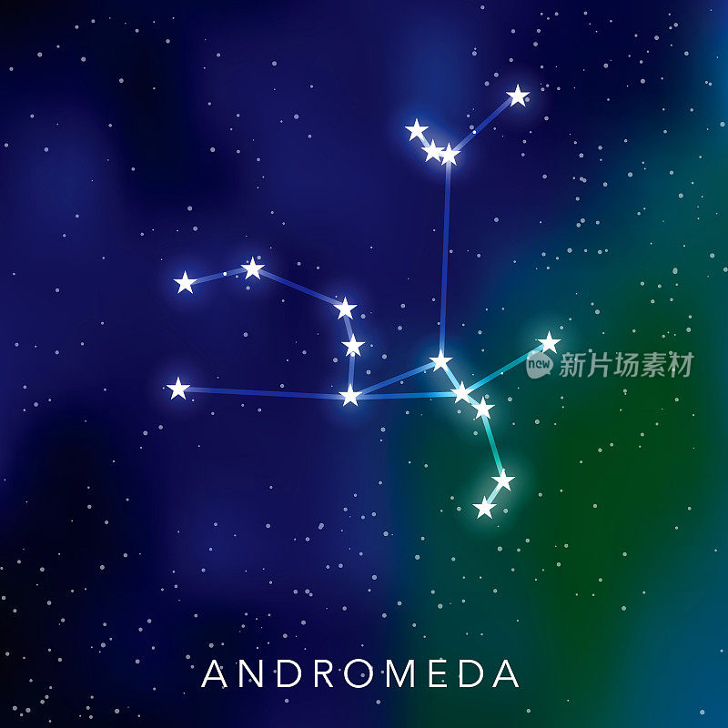 Andromeda Star Constellation